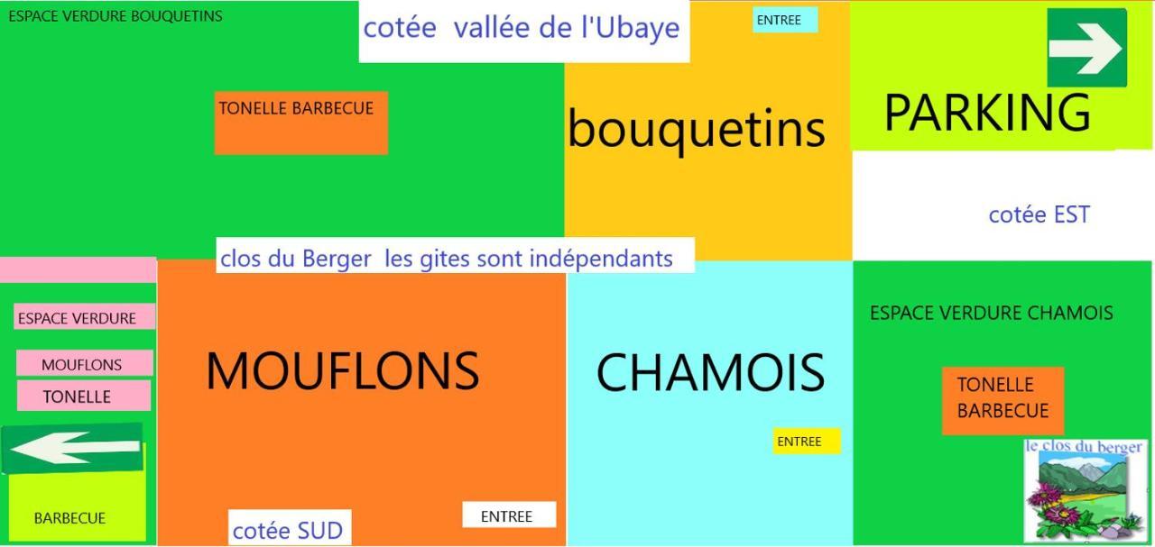 Le Clos Du Berger Le Sauze Buitenkant foto