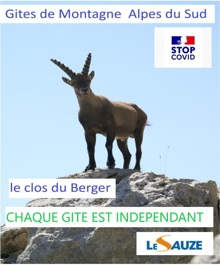 Le Clos Du Berger Le Sauze Buitenkant foto