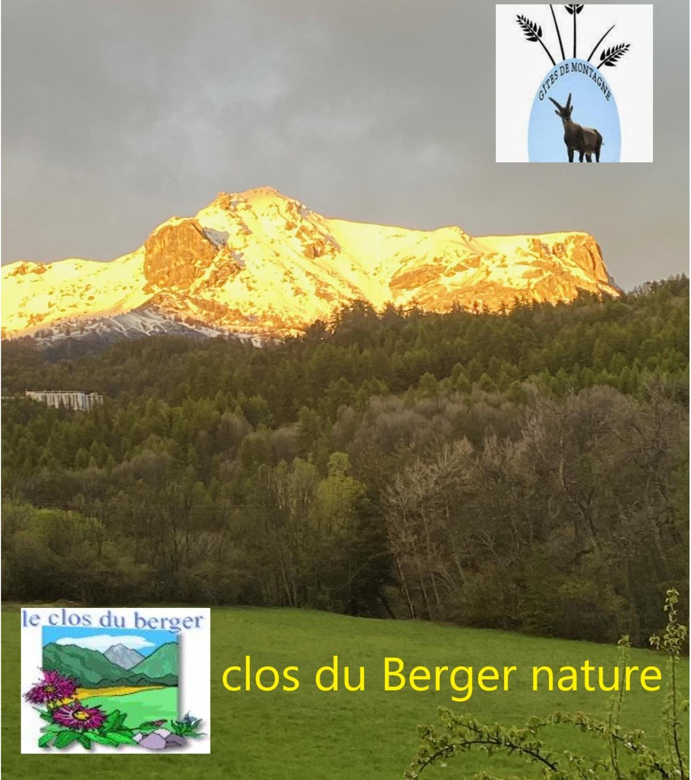 Le Clos Du Berger Le Sauze Buitenkant foto