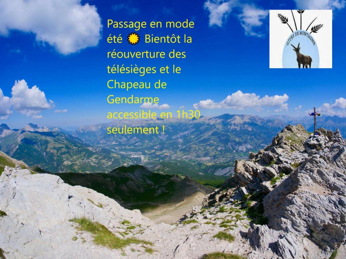Le Clos Du Berger Le Sauze Buitenkant foto