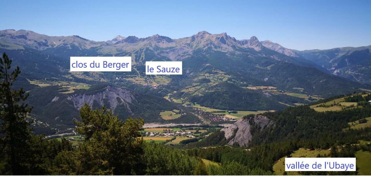 Le Clos Du Berger Le Sauze Buitenkant foto