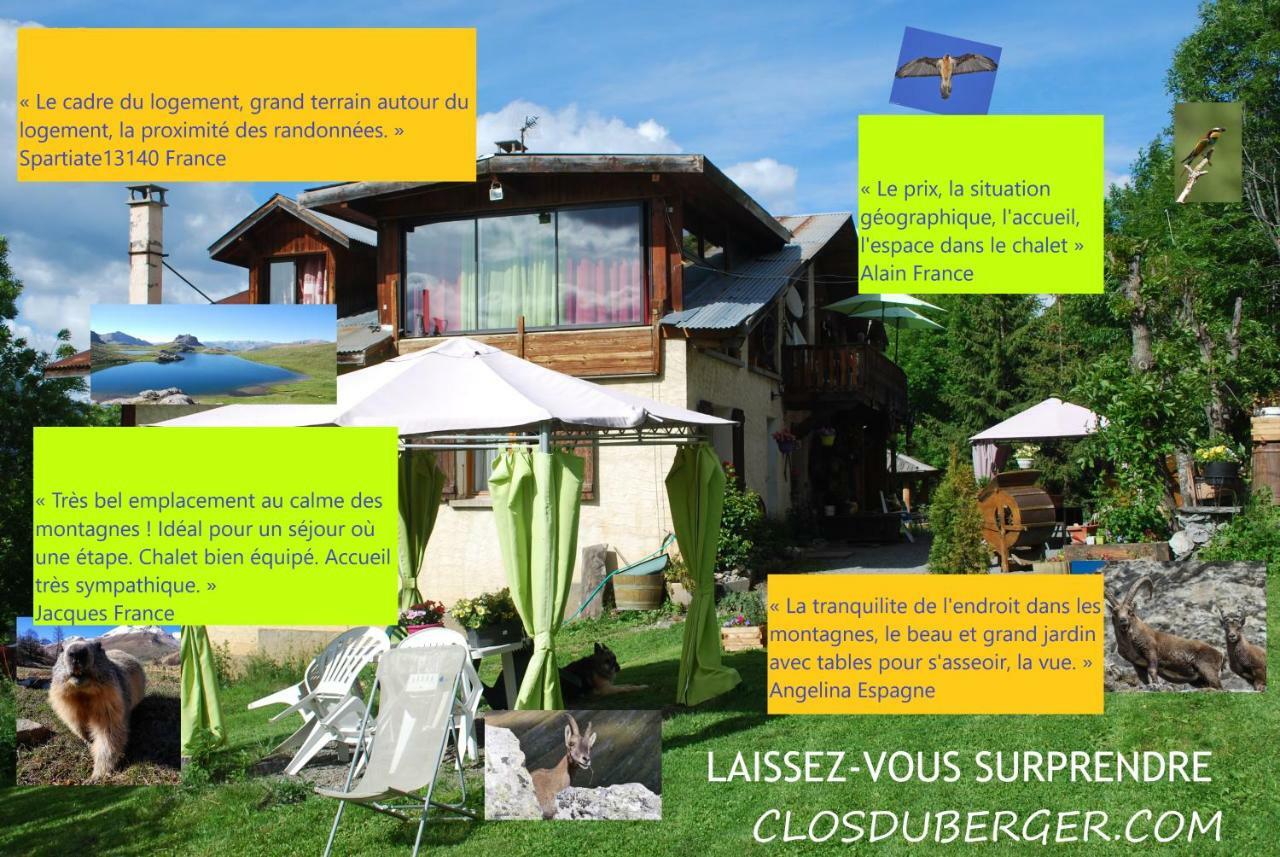 Le Clos Du Berger Le Sauze Buitenkant foto
