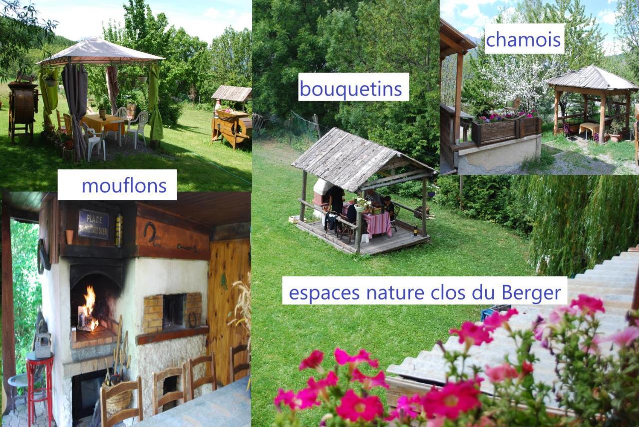Le Clos Du Berger Le Sauze Buitenkant foto