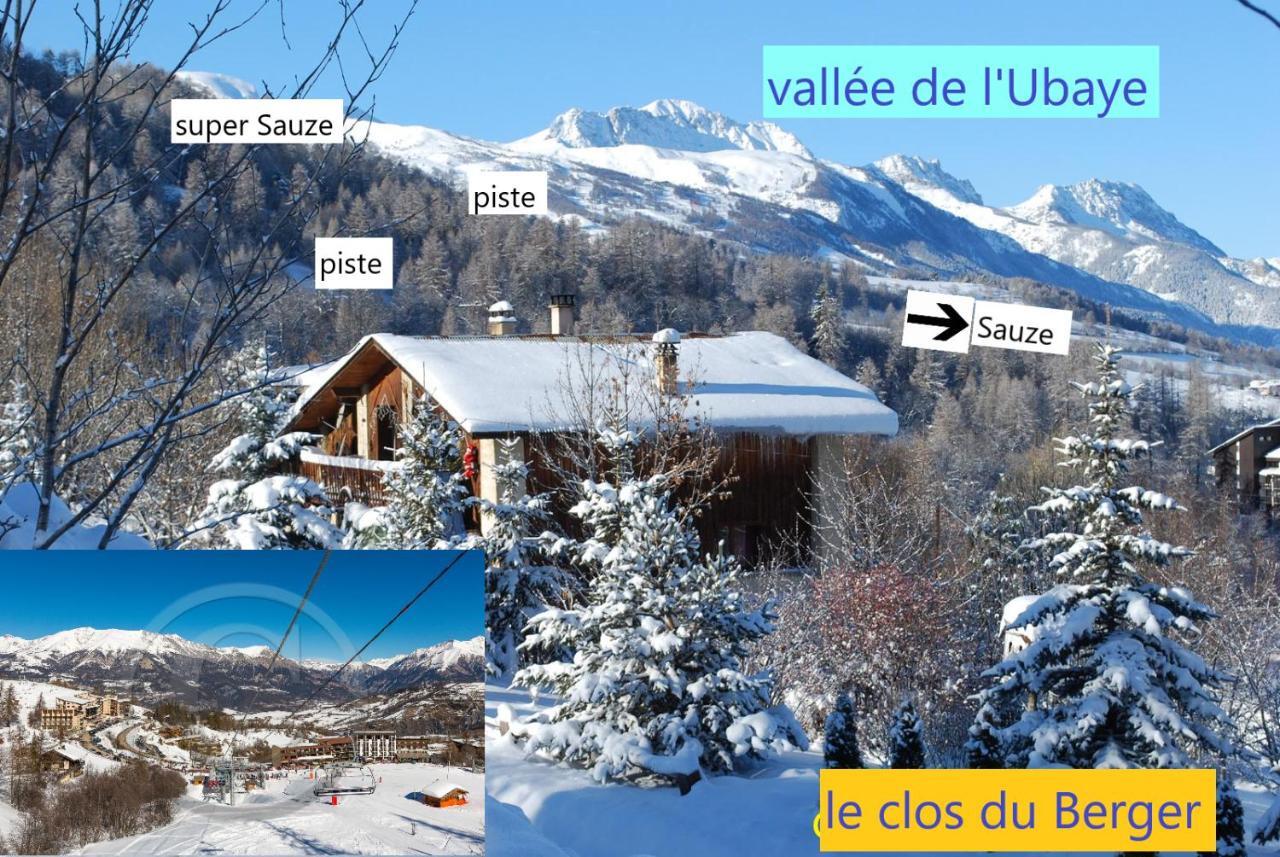 Le Clos Du Berger Le Sauze Buitenkant foto